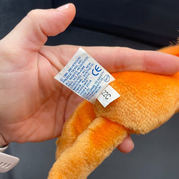 Vintage Zoe 9"  Plush Tyco Sesame Street Jim Henson Productions Applause - Picture 4 of 5